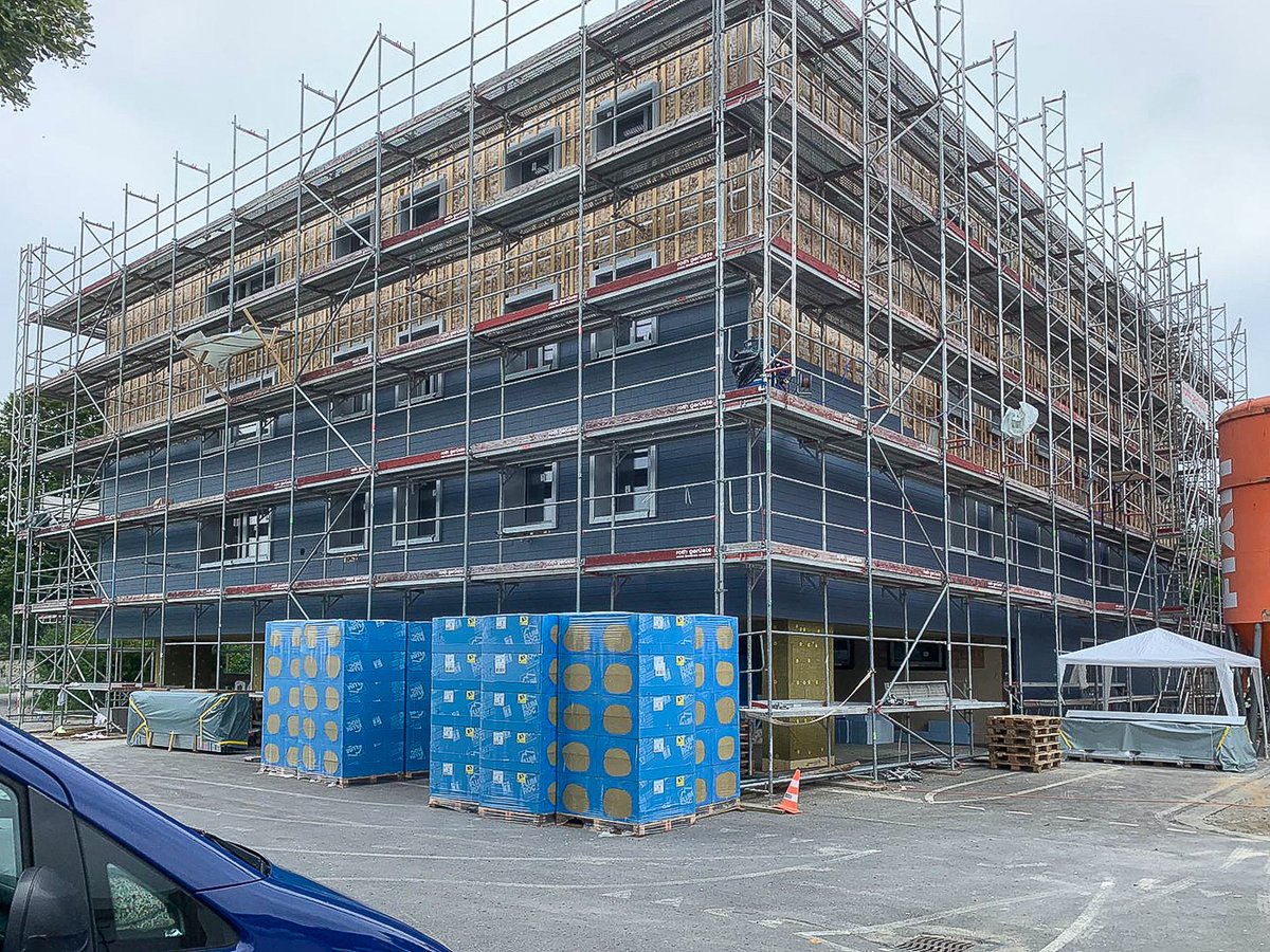 Schmid Projekt Hohenrain Dorfstrasse Heilpädagogisches Zentrum Baustelle (2)