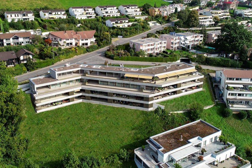 Panorama-Mehrfamilienhaus Zumhof-Terrasse