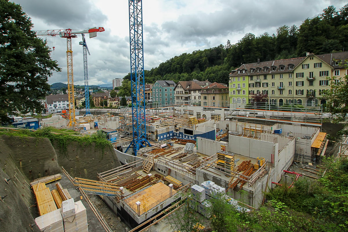 Schmid Projekt Luzern Obere Bernstrasse Baustelle (3)