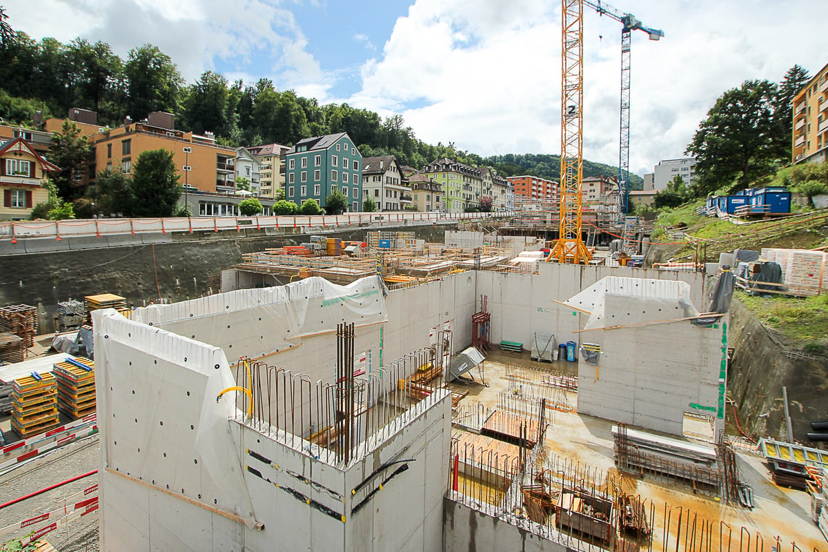 Schmid Projekt Luzern Obere Bernstrasse Baustelle (4)