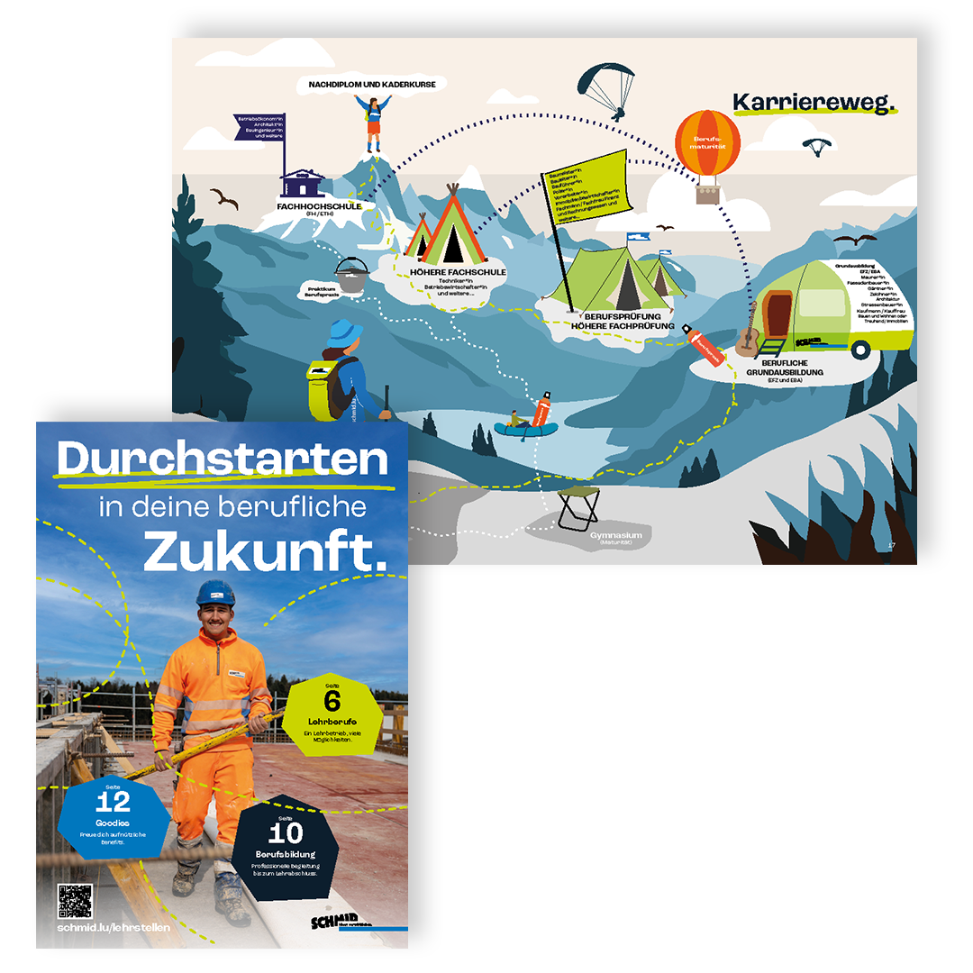 Broschüre Durchstarten 2025