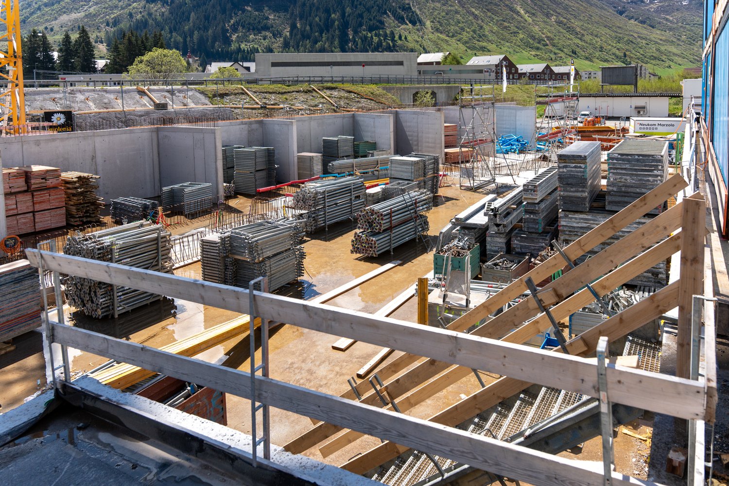 Untergeschoss Hotel H4C in Andermatt