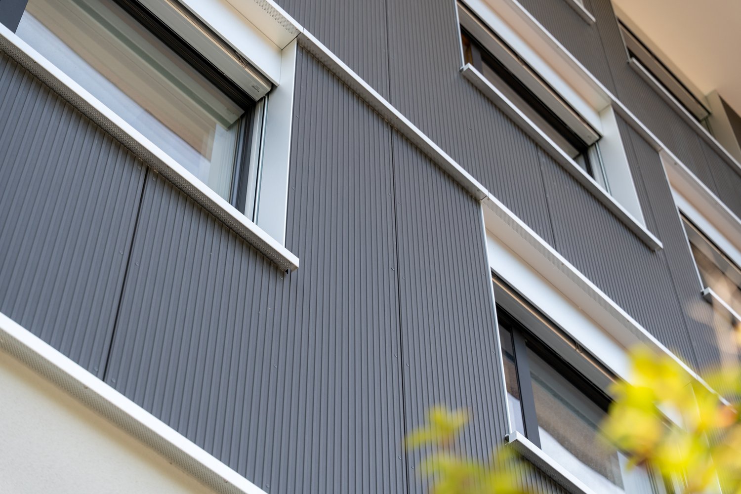 Fassadendetail Haus Allegra in Bremgarten
