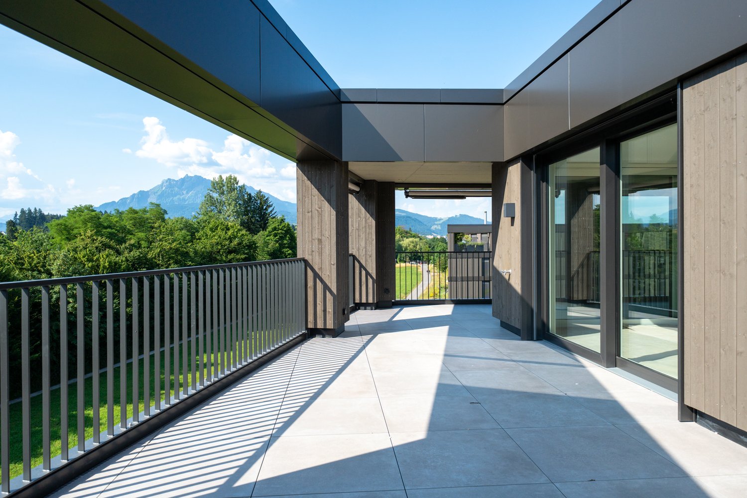 Terrasse der Grünmatt Emmen 2. Etappe