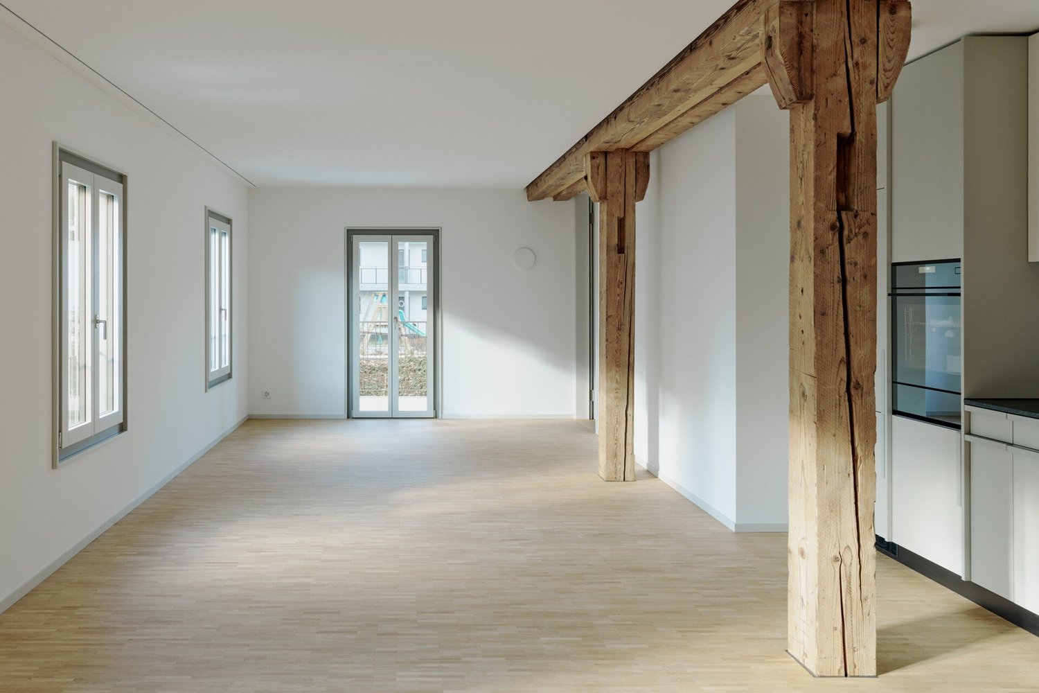Wohnraum der Alten Ziegelei in Kriens