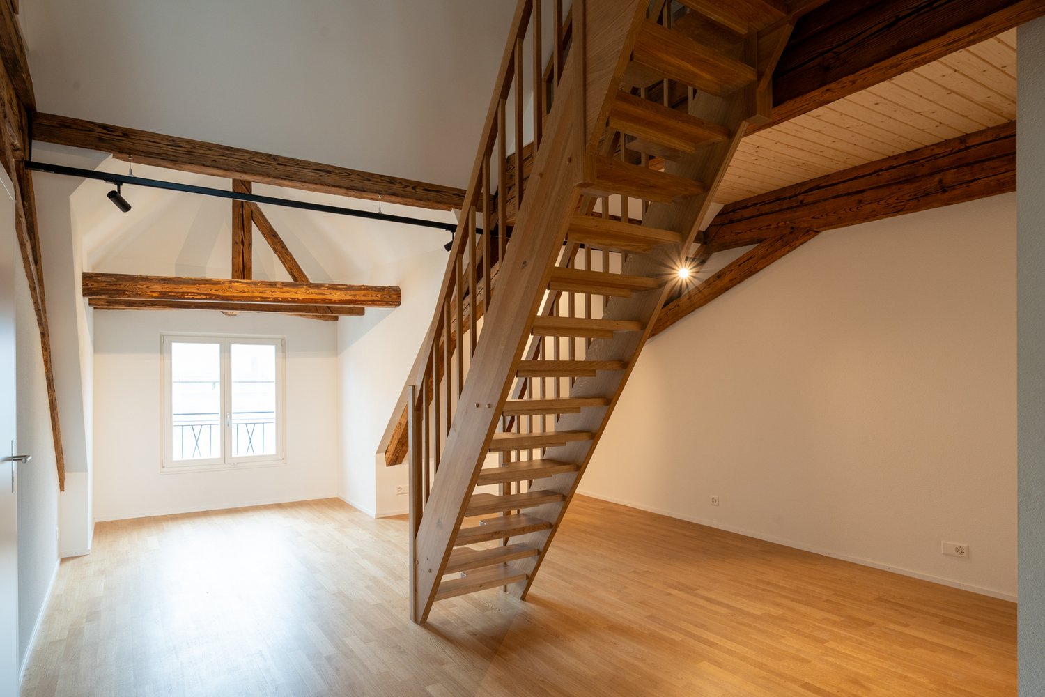 Dachwohnung des sanierten Löwen in Sursee