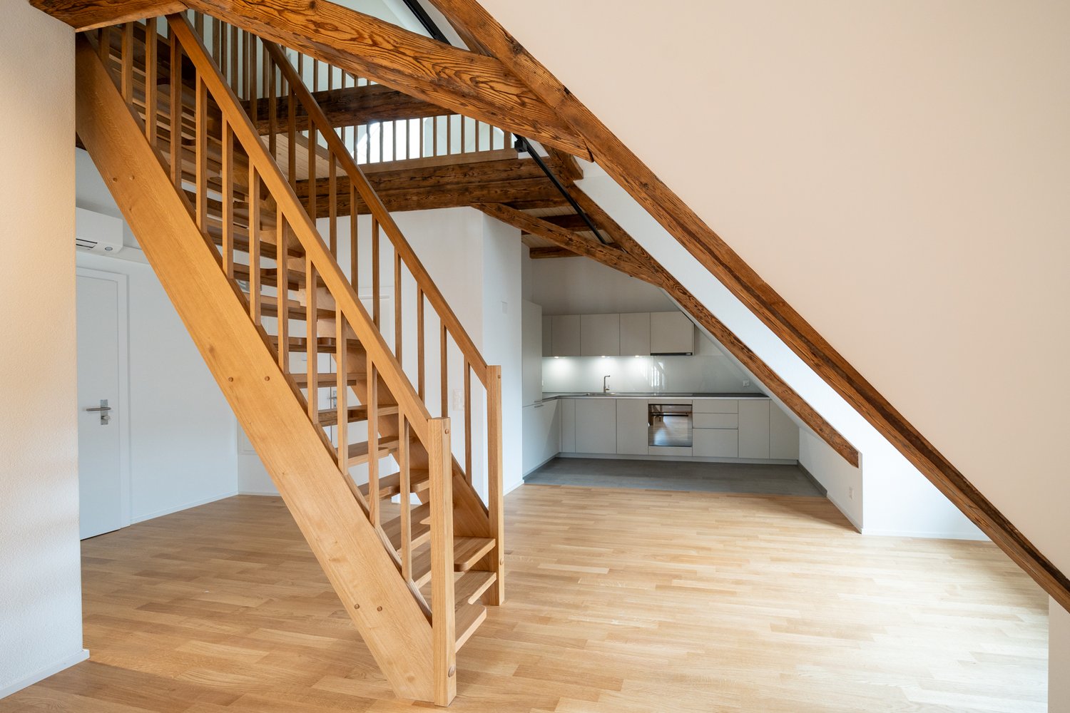 Dachwohnung des sanierten Löwen in Sursee