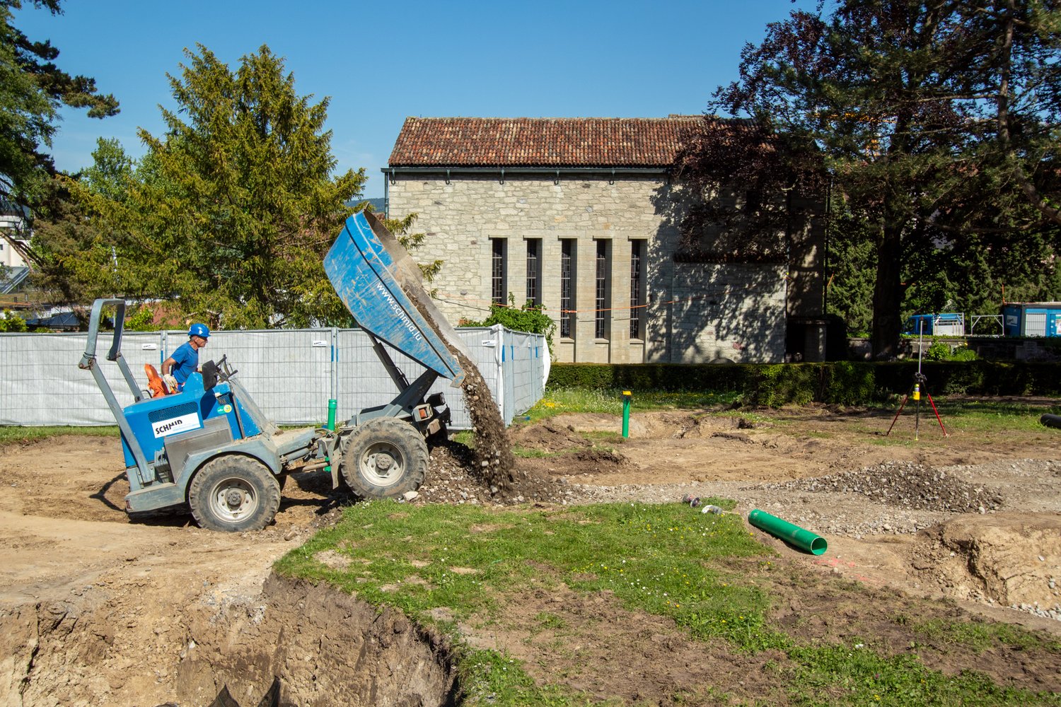 Erneuerung Friedhof in Thalwil