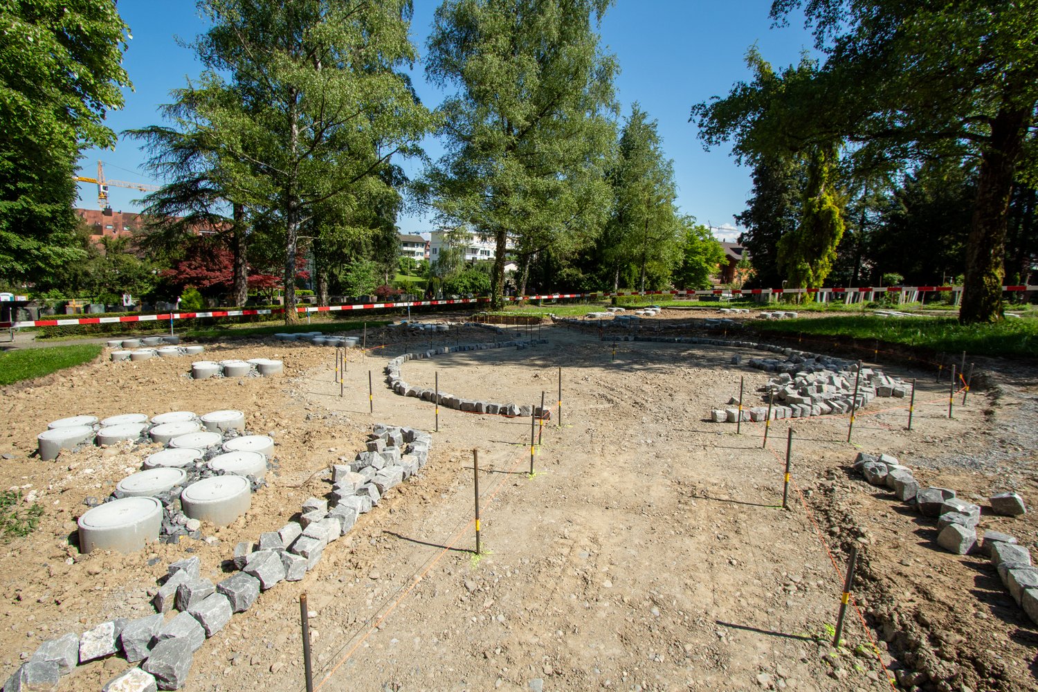 Erneuerung Friedhof in Thalwil - Platz