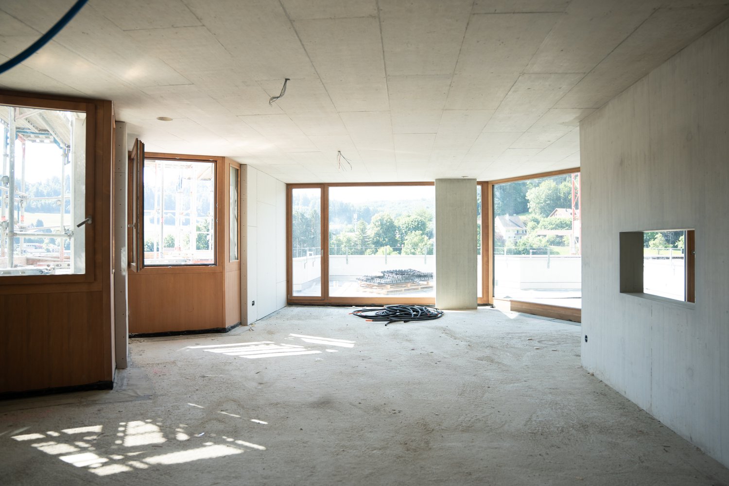 Sichbeton im Innenraum