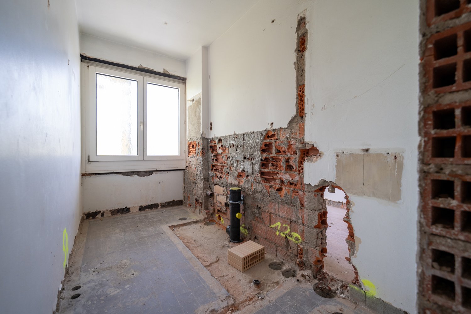 Rückbau der Innenräume