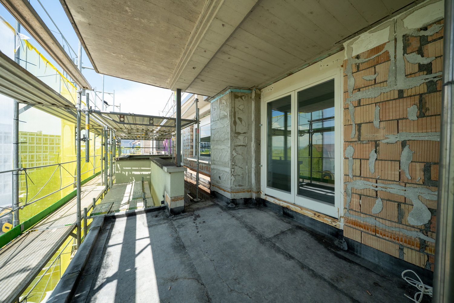 Fassadensanierung des MFH in Zug
